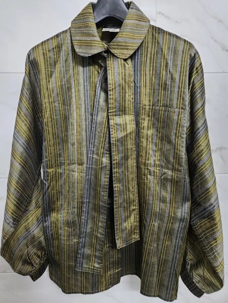 正規品) FENDI フェンディ コットン シルク シャツ/ブラウス