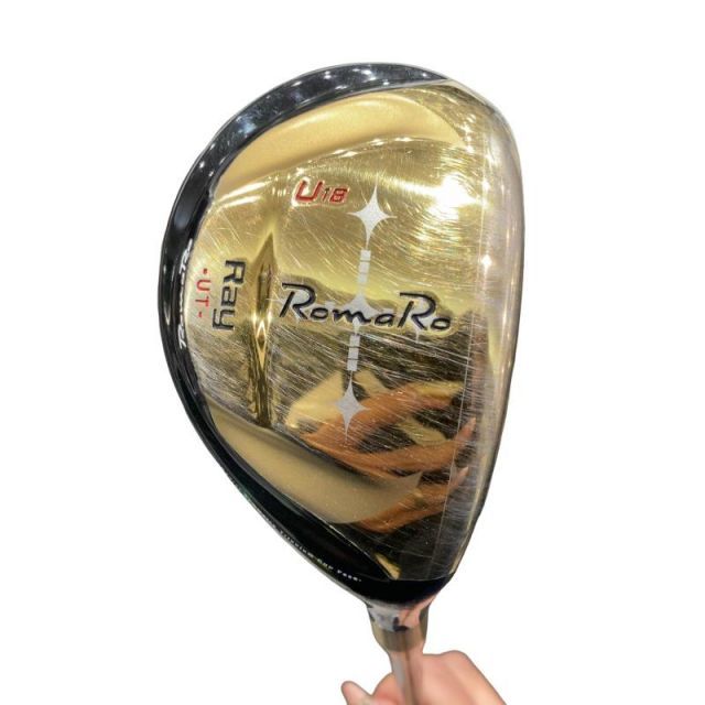 【中古】 RomaRo RomaRo Ray UT ゴールド U18 ユーティリティ UT Premium Black(ユーティリティ) (フレックスSR) メンズ 男性用 右利き 右用 Cランク ゴルフクラブ