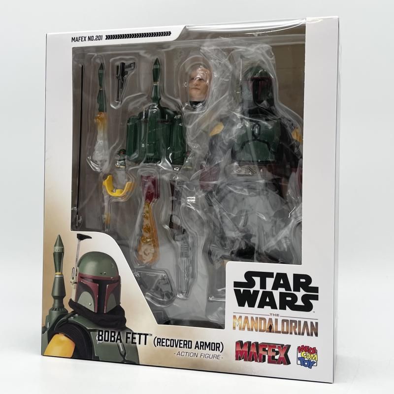 中古】開封 MAFEX マフェックス No.201 ボバ・フェット Recovered