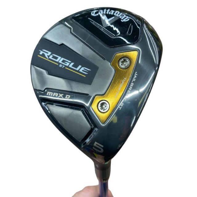 【中古】 キャロウェイ ROGUE ST MAX D 5W フェアウェイウッド FW 純正特注シャフト (フレックスR) メンズ 男性用 右利き 右用 Cランク ゴルフクラブ