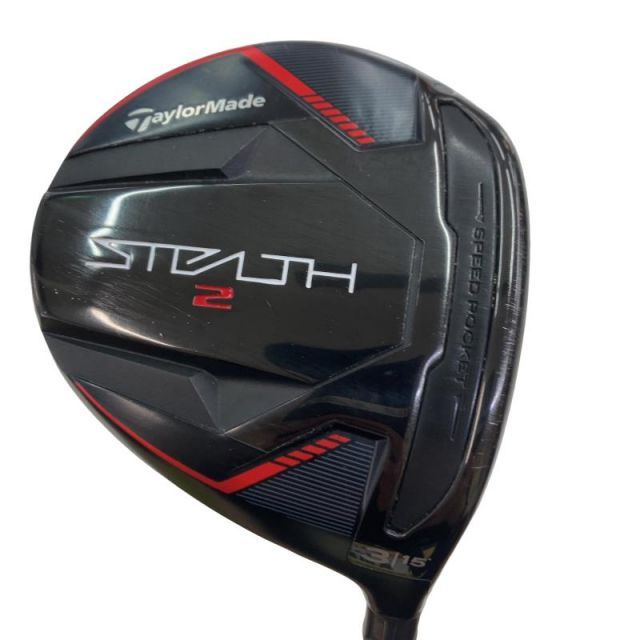 【中古】 テーラーメイド STEALTH2 3W フェアウェイウッド FW TENSEI RED TM50(STEALTH FW) (フレックスS) メンズ 男性用 右利き 右用 Cランク ゴルフクラブ