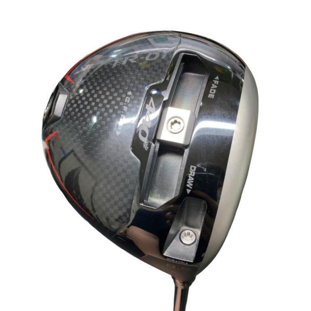 【中古】 つるや GOLDEN PRIX TP-01 9.5° ドライバー DR 純正特注シャフト (フレックスX) メンズ 男性用 右利き 右用 Cランク ゴルフクラブ