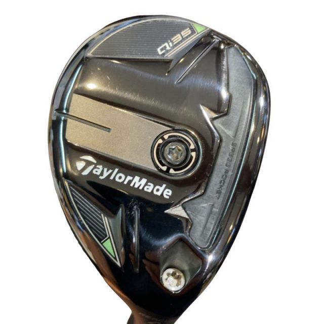 【中古】 テーラーメイド Qi35 U4 ユーティリティ UT Diamana SILVER TM70(Qi35 UT) (フレックスS) メンズ 男性用 右利き 右用 Cランク ゴルフクラブ