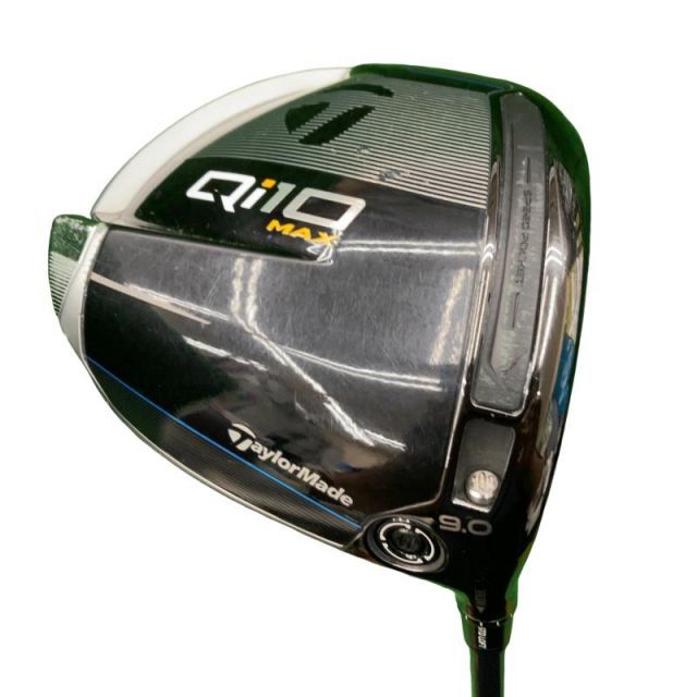 【中古】 テーラーメイド Qi10 MAX 9° ドライバー DR Diamana BLUE TM50(Qi10 DR) (フレックスS) メンズ 男性用 右利き 右用 Cランク ゴルフクラブ