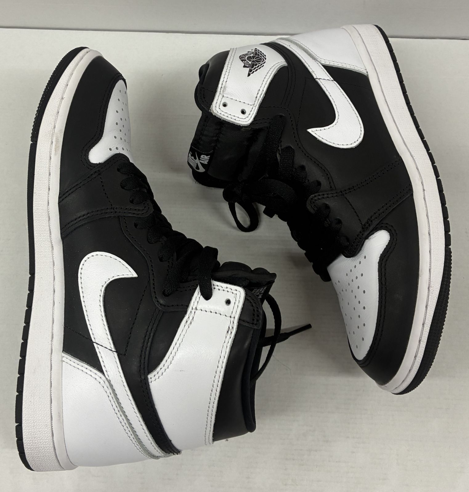 中古 Nike Air Jordan 1 Retro High OG Black White 26.5㎝ ナイキ 