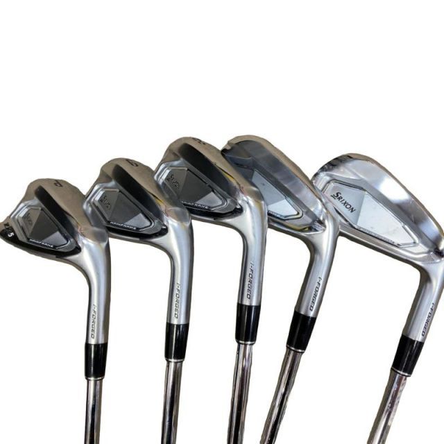 【中古】 ダンロップ SRIXON ZXi5 6S アイアンセット IR 純正特注シャフト (フレックスR) メンズ 男性用 右利き 右用 Cランク ゴルフクラブ
