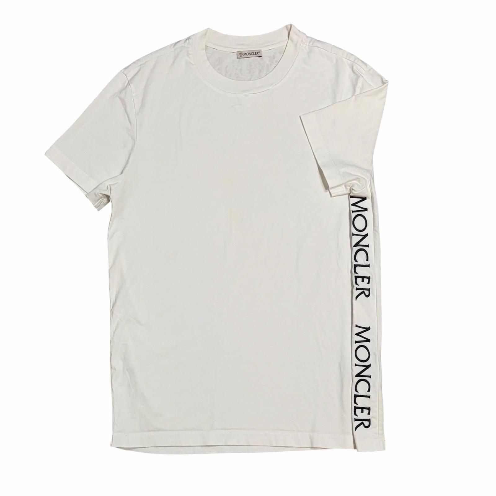 MONCLER/M /ホワイト /半袖Tシャツ /型番F10918C720108390T