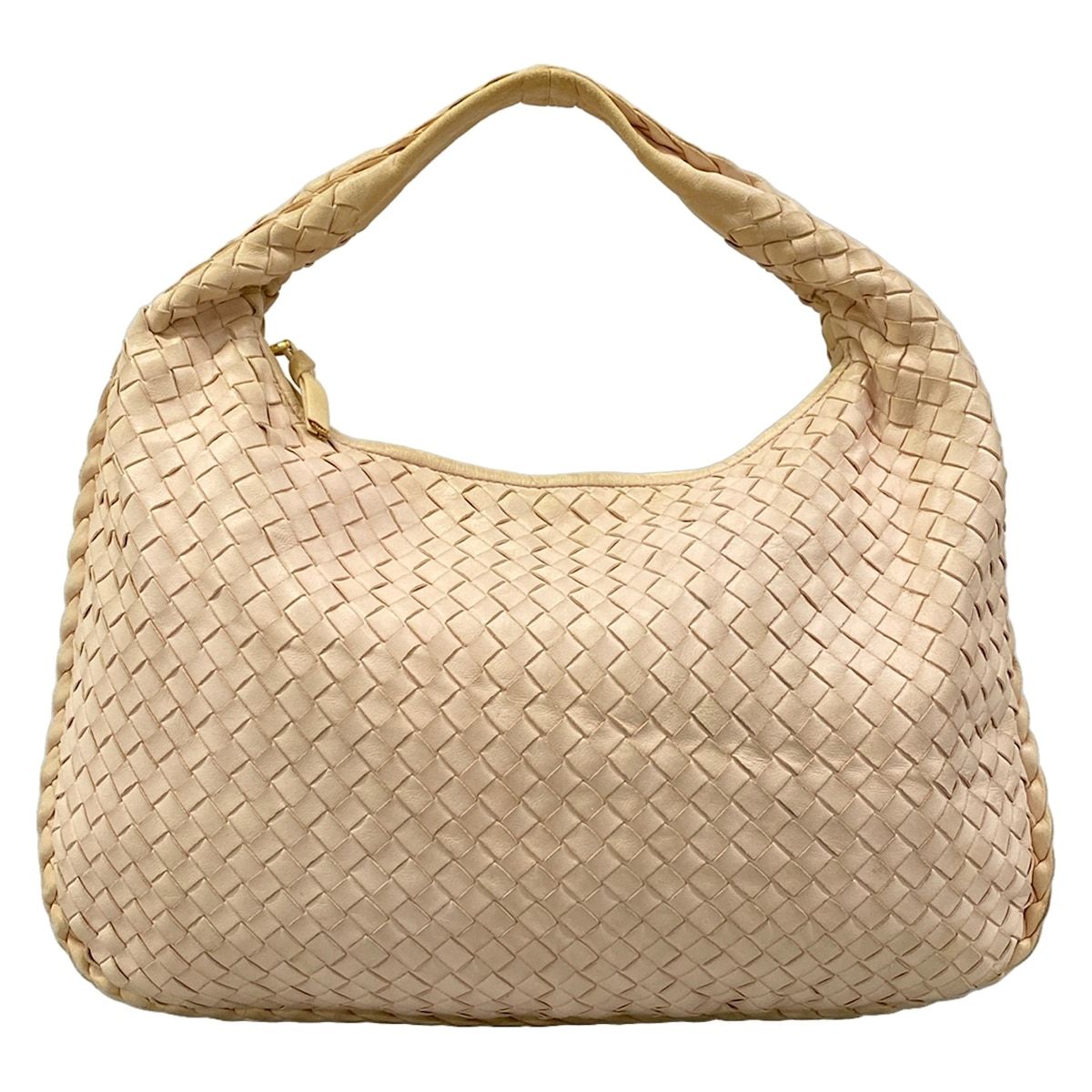 BOTTEGA VENETA(ボッテガヴェネタ) ショルダーバッグ ミディアムヴェネタバッグ 115653 ベージュ レザー