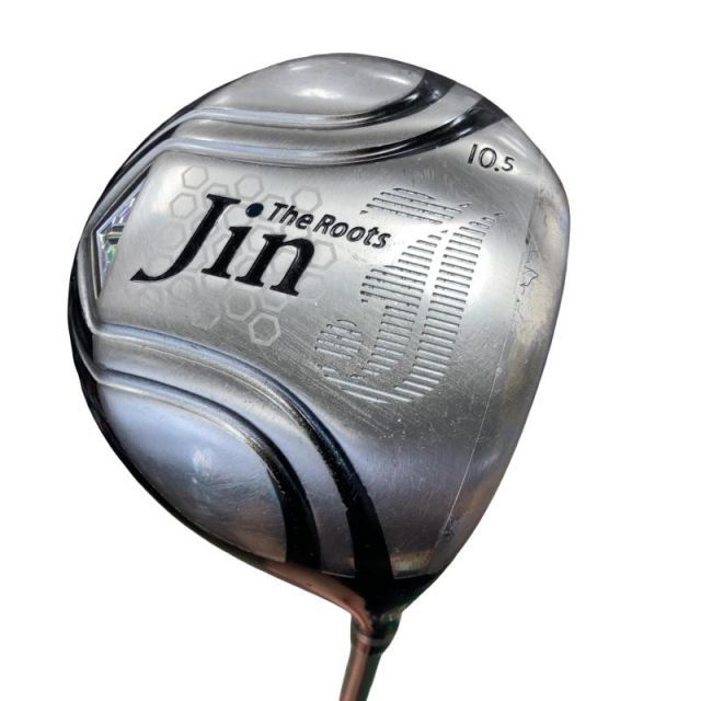 【中古】 ルーツゴルフ(旧ゴーセン) The ROOTS Jin 10.5° ドライバー DR Jin オリジナルカーボン(ドライバー) (フレックスR) メンズ 男性用 右利き 右用 Cランク ゴルフクラブ