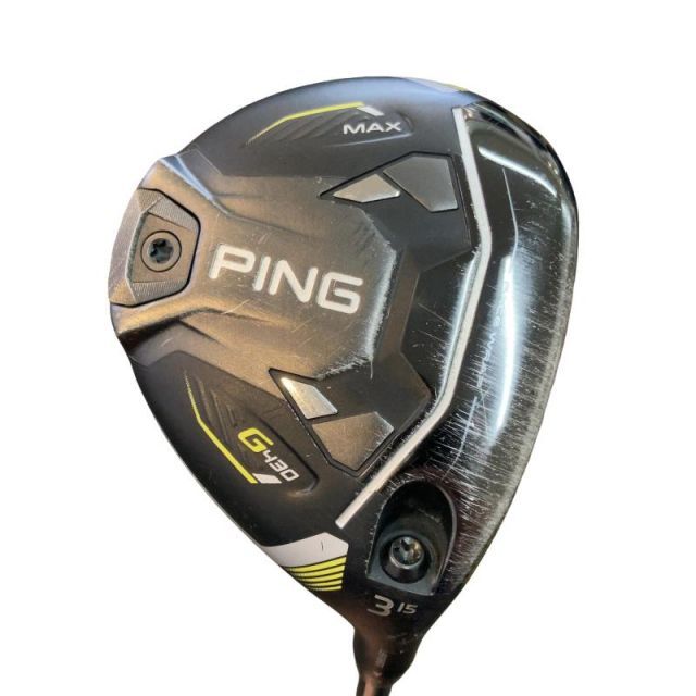 【中古】 ピン G430 MAX 3W フェアウェイウッド FW PING TOUR 2.0 BLACK 75(FW) (フレックスS) メンズ 男性用 右利き 右用 Cランク ゴルフクラブ