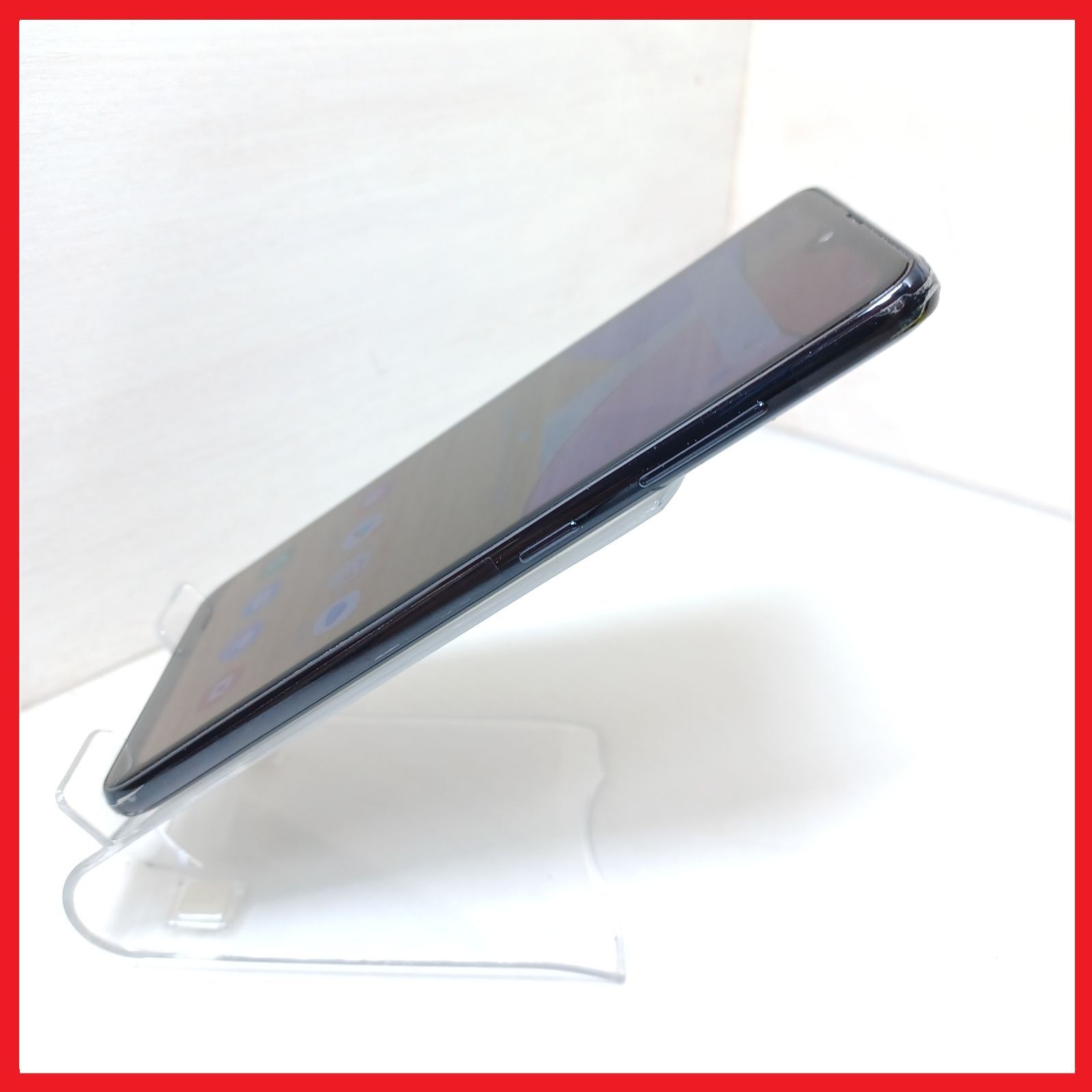 SIMフリー・4Gスマホ】au SCV49 Galaxy A21 - メルカリ