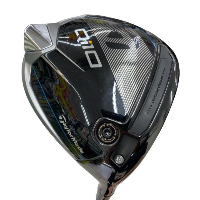 【中古】 テーラーメイド Qi10 10.5° ドライバー DR Diamana BLUE TM50(Qi10 DR) (フレックスR) メンズ 男性用 右利き 右用 Bランク ゴルフクラブ