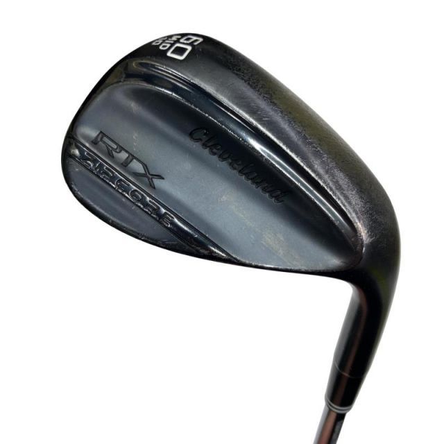 【中古】 クリーブランド Cleveland RTX ZIPCORE ブラックサテン 60°/10° MID ウェッジ WG Dynamic Gold (フレックスS) メンズ 男性用 右利き 右用 Dランク ゴルフクラブ