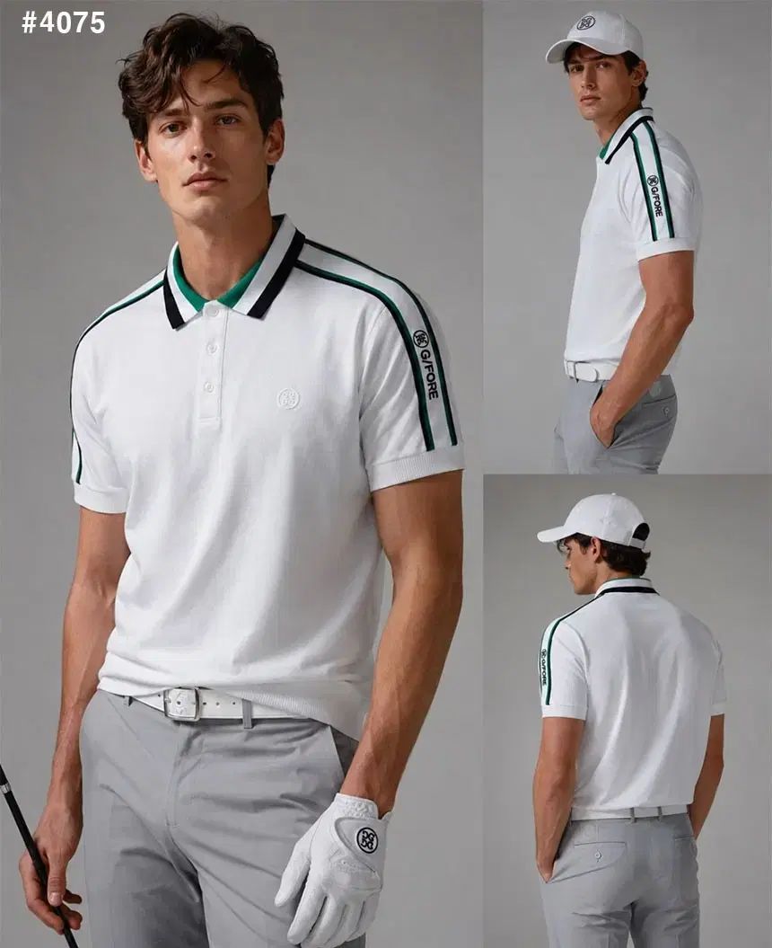 G FORE(ジーフォア) テープ デザインテープ ディテール カラーTシャツ