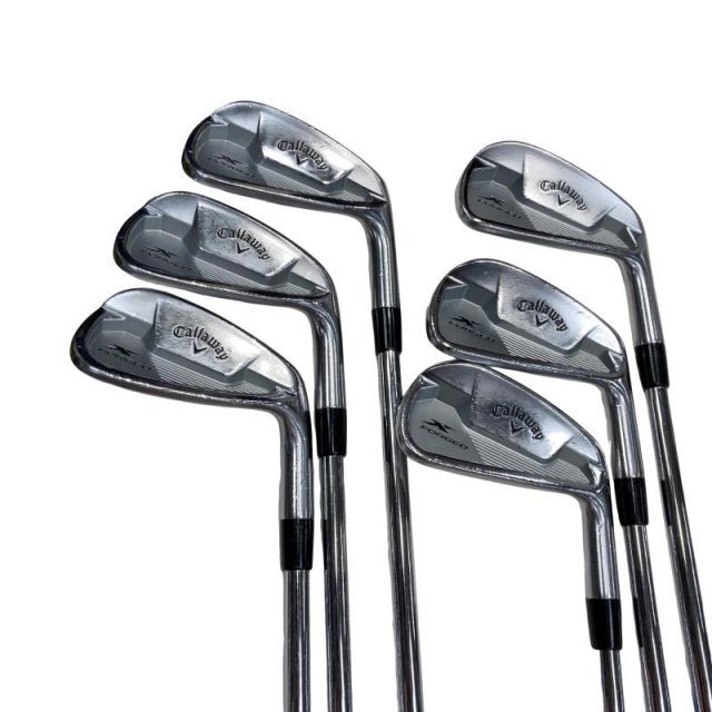 【中古】 キャロウェイ X FORGED STAR(2021) 6S アイアンセット IR NS PRO MODUS3 TOUR105 (フレックスS) メンズ 男性用 右利き 右用 Cランク ゴルフクラブ