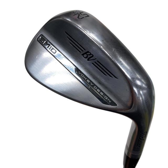 【中古】 タイトリスト VOKEY SPIN MILLED SM10 ツアークロム 52°/08°F ウェッジ WG 純正特注シャフト (フレックスその他) メンズ 男性用 右利き 右用 Cランク ゴルフクラブ
