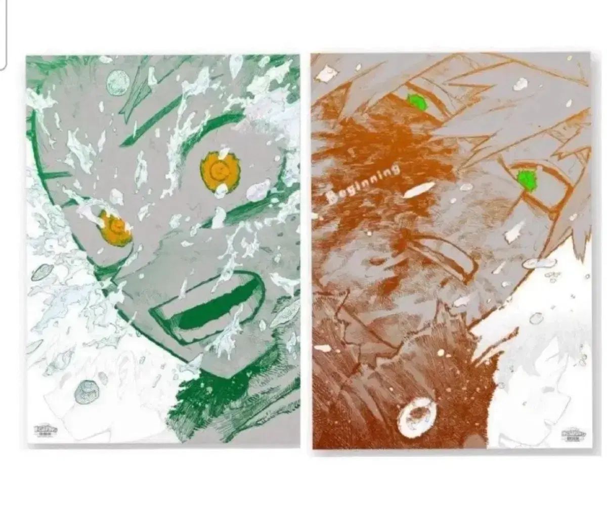 僕のヒーローアカデミア 原画展 the beginning 緑谷 爆豪 20,841円