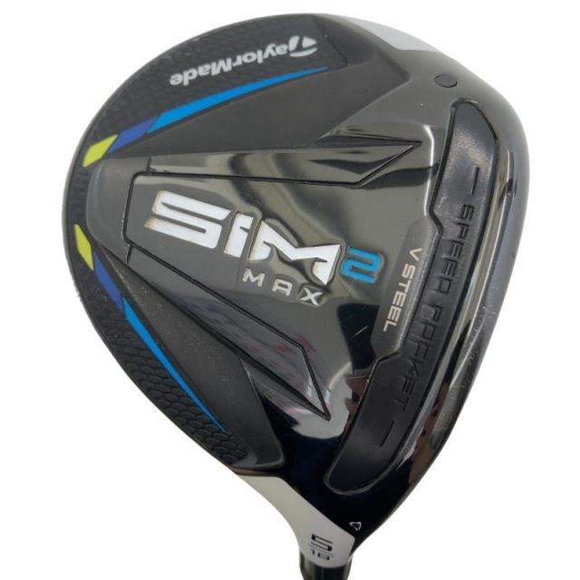 【中古】 テーラーメイド SIM2 MAX 5W フェアウェイウッド FW TENSEI BLUE TM50(SIM2 FW) (フレックスS) メンズ 男性用 右利き 右用 Cランク ゴルフクラブ