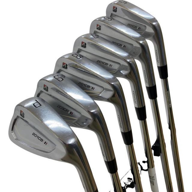 【中古】 ブリヂストン TOUR B 201CB 6S アイアンセット IR NS PRO MODUS3 TOUR120 (フレックスS) メンズ 男性用 右利き 右用 Cランク ゴルフクラブ