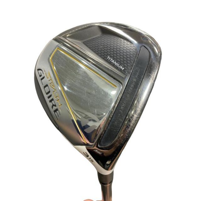 【中古】 テーラーメイド STEALTH GLOIRE 3W フェアウェイウッド FW SPEEDER NX for TM(FW) (フレックスSR) メンズ 男性用 右利き 右用 Cランク ゴルフクラブ