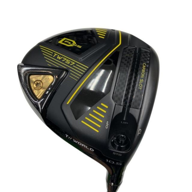 【中古】 本間ゴルフ TOUR WORLD TW757 D PLUS 10.5° ドライバー DR VIZARD for TW757 45(DR) (フレックスR) メンズ 男性用 右利き 右用 Cランク ゴルフクラブ