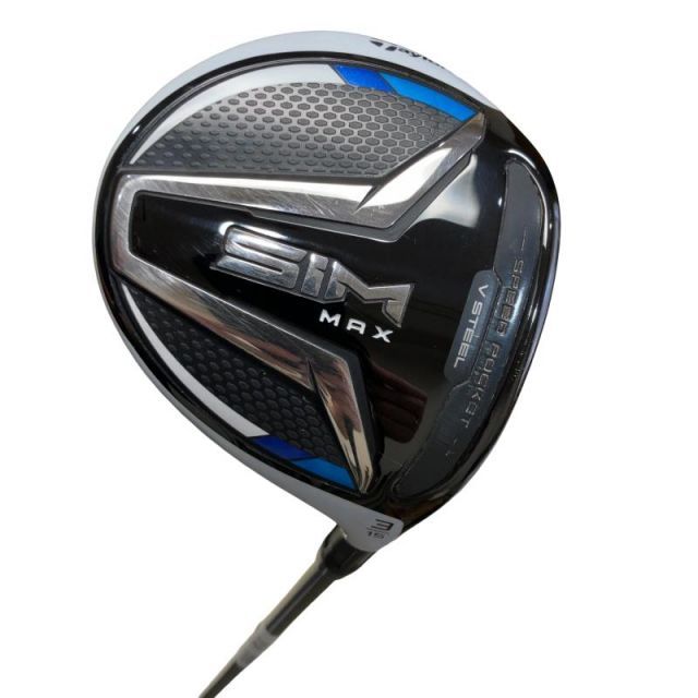 【中古】 テーラーメイド SIM MAX 3W フェアウェイウッド FW TENSEI BLUE TM50(FW) (フレックスR) メンズ 男性用 右利き 右用 Cランク ゴルフクラブ 15,720円