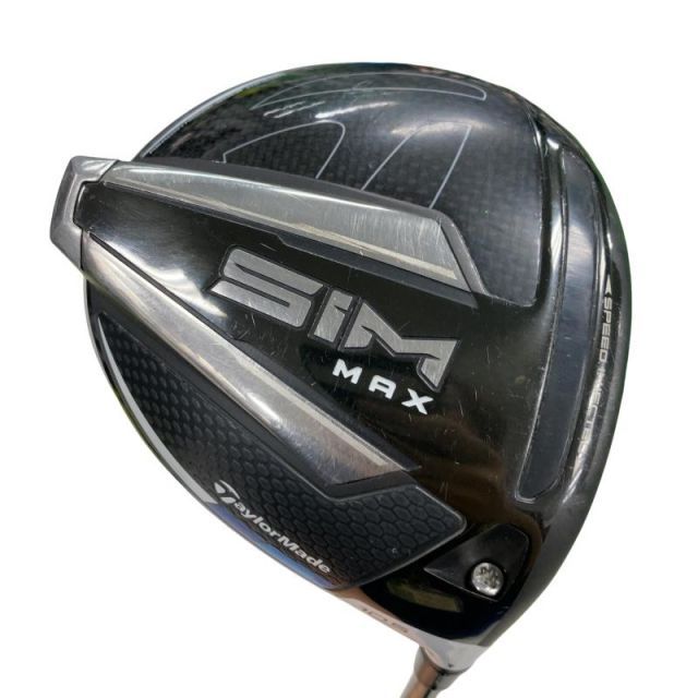 【中古】 テーラーメイド SIM MAX 10.5° ドライバー DR 純正特注シャフト (フレックスR) メンズ 男性用 右利き 右用 Cランク ゴルフクラブ