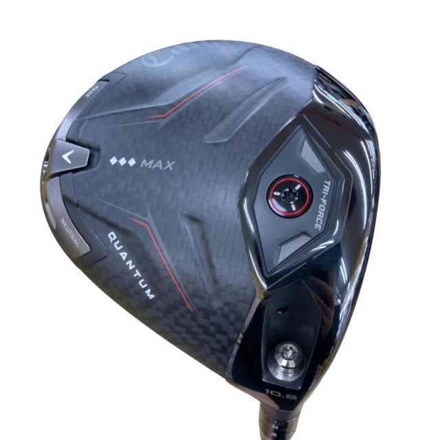 【中古】 キャロウェイ QUANTUM ◆◆◆ MAX 10.5° ドライバー DR 純正特注シャフト (フレックスS) メンズ 男性用 右利き 右用 Cランク ゴルフクラブ
