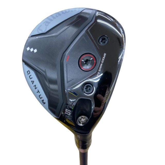 【中古】 キャロウェイ QUANTUM ◆◆◆ 5W フェアウェイウッド FW 純正特注シャフト (フレックスS) メンズ 男性用 右利き 右用 Cランク ゴルフクラブ