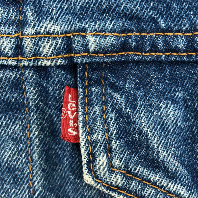 中古】90s LEVI'S 70505-0217 サイズ42 インディゴ 裏ボタンH07