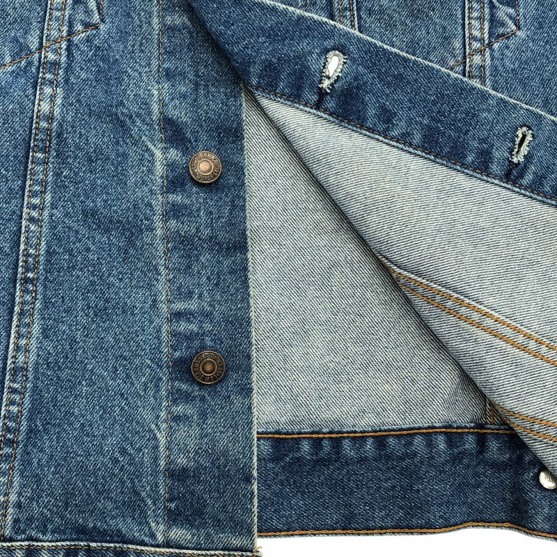 中古】90s LEVI'S 70505-0217 サイズ42 インディゴ 裏ボタンH07
