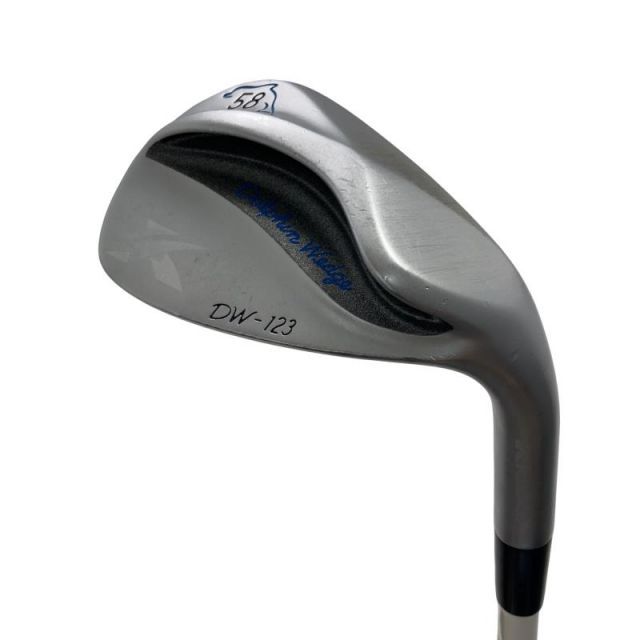 【中古】 キャスコ Dolphin Wedge DW-123 シルバー 58° ウェッジ WG NS PRO 950GH neo (フレックスその他) メンズ 男性用 右利き 右用 Dランク ゴルフクラブ