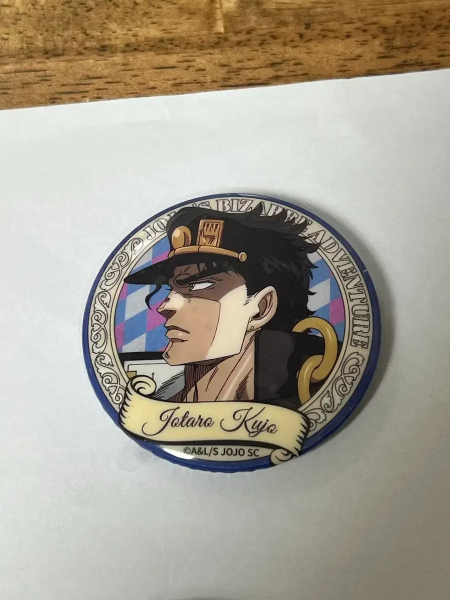 ジョジョの奇妙な冒険 缶バッジ 空条承太郎 ,カテゴリー 【公式通販】