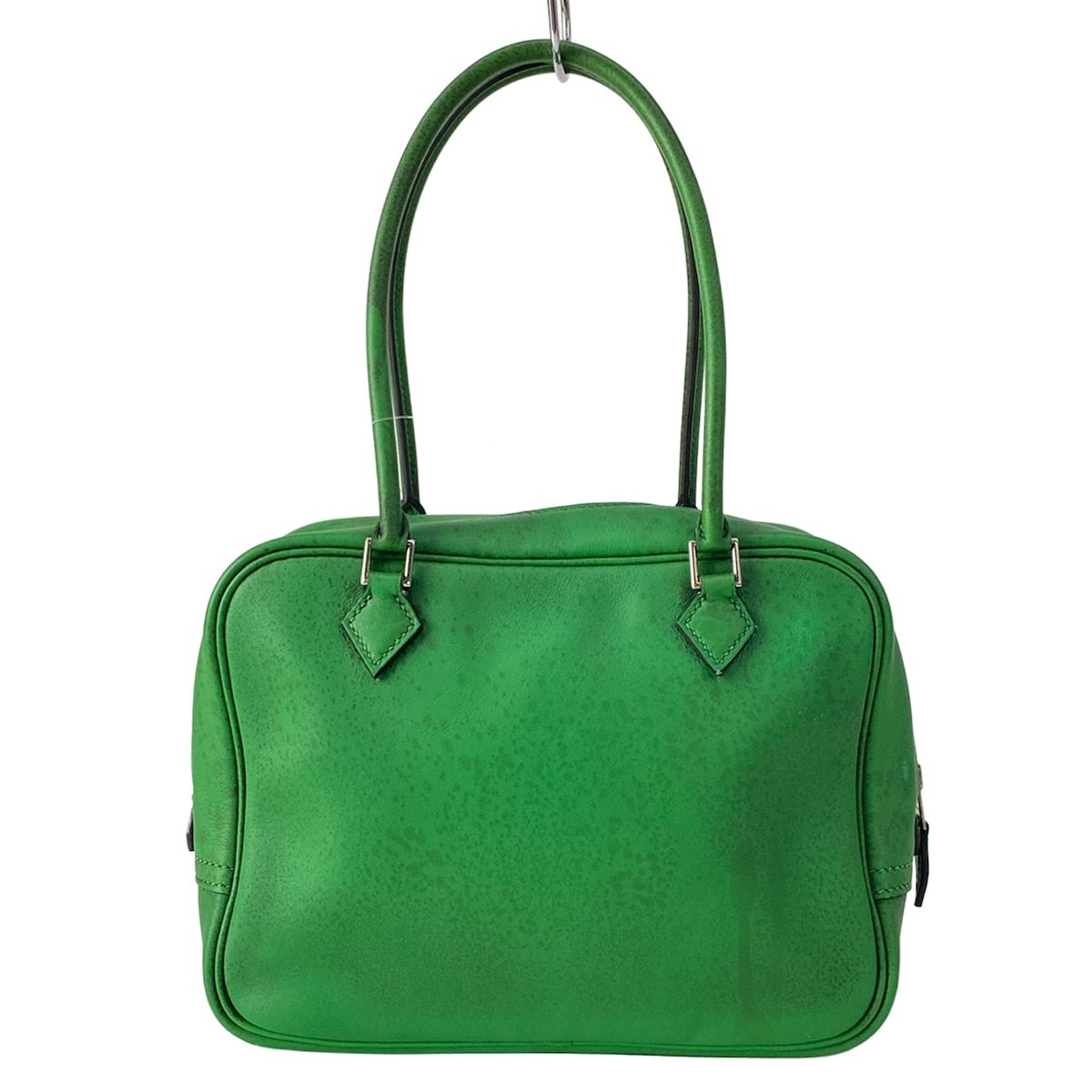 HERMES(エルメス) ハンドバッグ ミニプリュム20 バンブー シルバー金具 