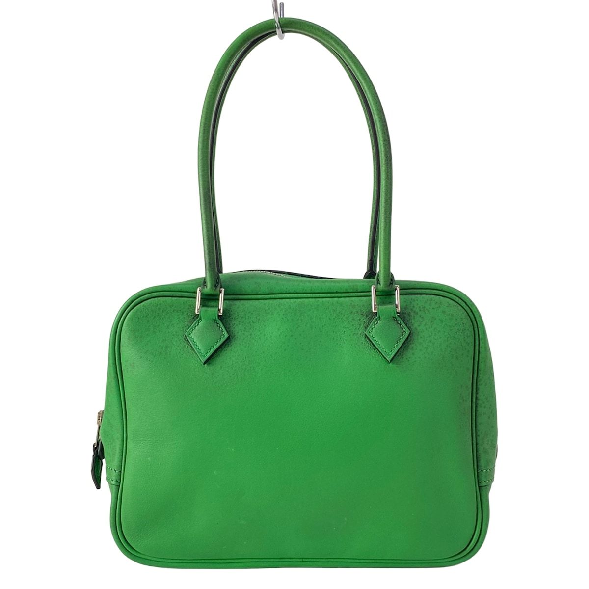 HERMES(エルメス) ハンドバッグ ミニプリュム20 バンブー シルバー金具
