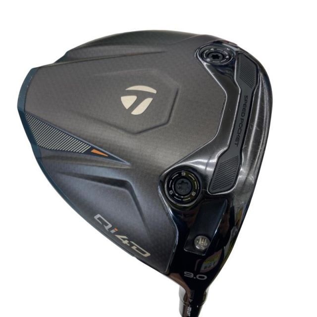 【中古】 テーラーメイド Qi4D 9° ドライバー DR REAX MR50(Qi4D DR) (フレックスS) メンズ 男性用 右利き 右用 Cランク ゴルフクラブ