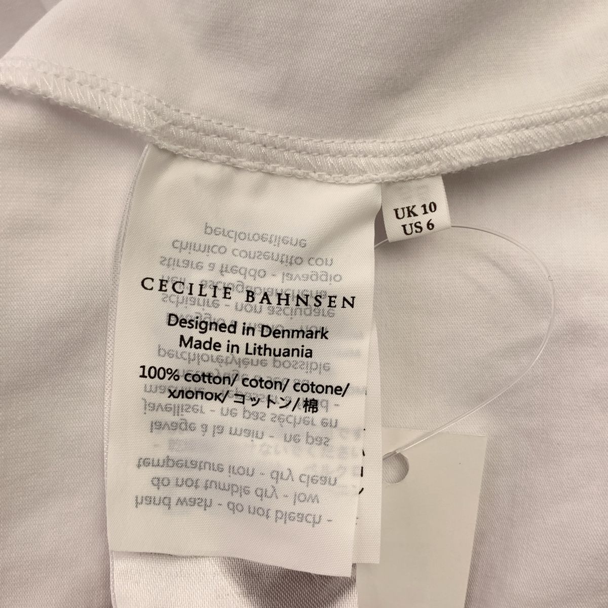 Cecilie Bahnsen / セシリーバンセン | コットン バックオープン 