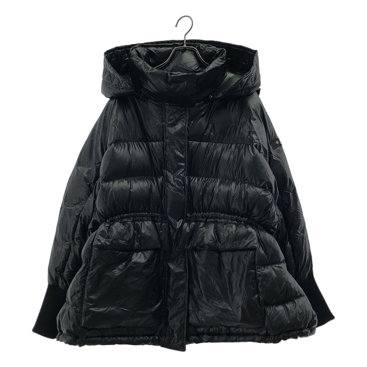 【美品】 TATRAS / タトラス | GIYU / ジユウ フーデッド ダウンジャケット | 04 | ブラック | レディース