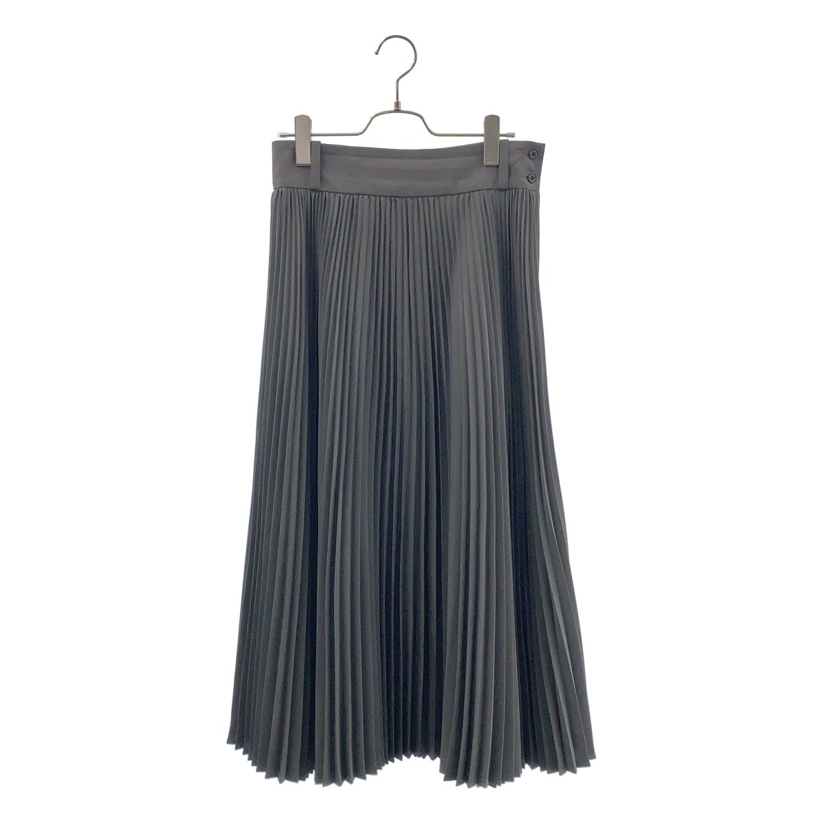 【美品】 HYKE / ハイク | PLEATED SKIRT プリーツ スカート | 2 | グレー | レディース