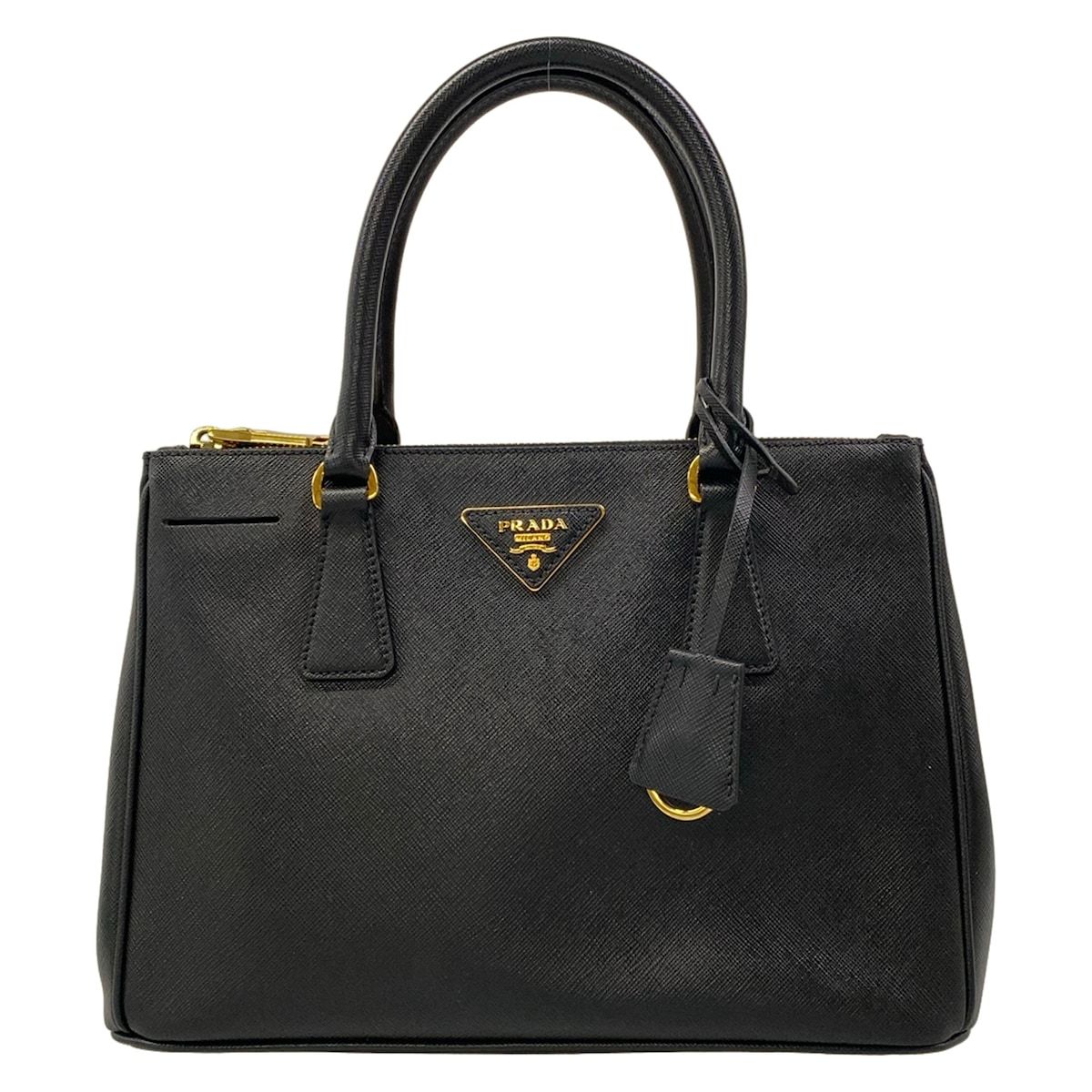 PRADA(プラダ) トートバッグ - 黒×ゴールド 97,900円
