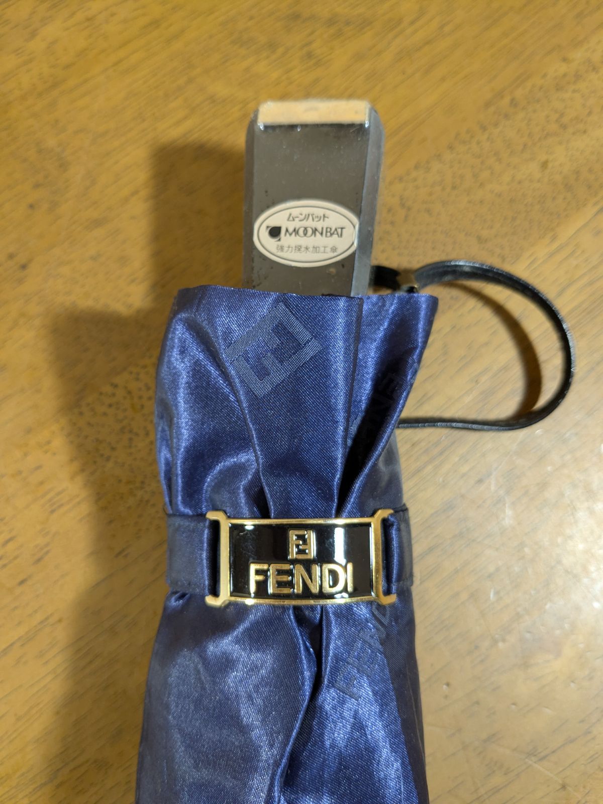 FENDI 折りたたみ傘 ネイビー 58cm - メルカリ