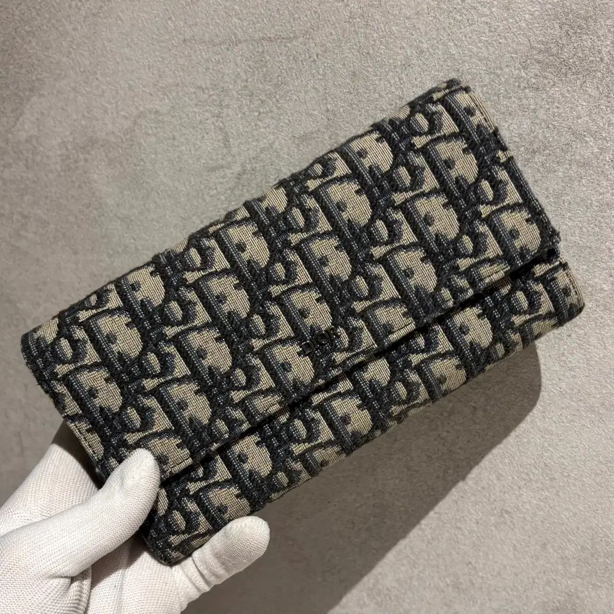 Dior オブリーク フラップ 長財布