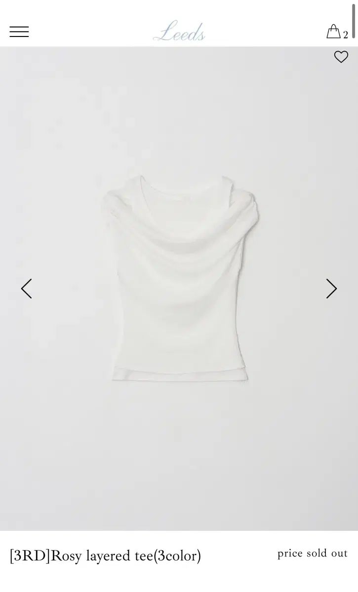 リズショップリズ The wish リズマーケット レイヤードTシャツ Rosy layered tee