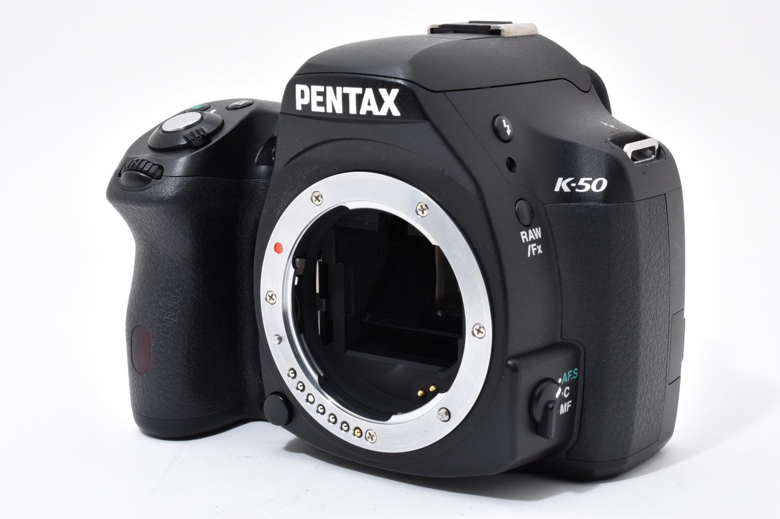 ☆訳あり特上品☆ ペンタックス PENTAX K-50 ボディ ブラック 動作