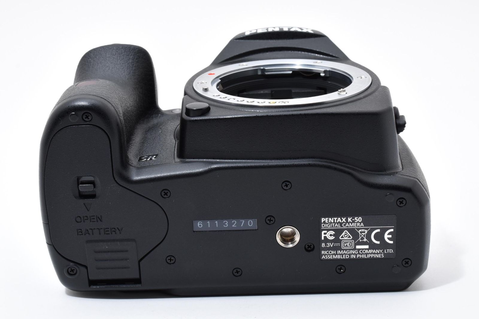 ☆訳あり特上品☆ ペンタックス PENTAX K-50 ボディ ブラック 動作