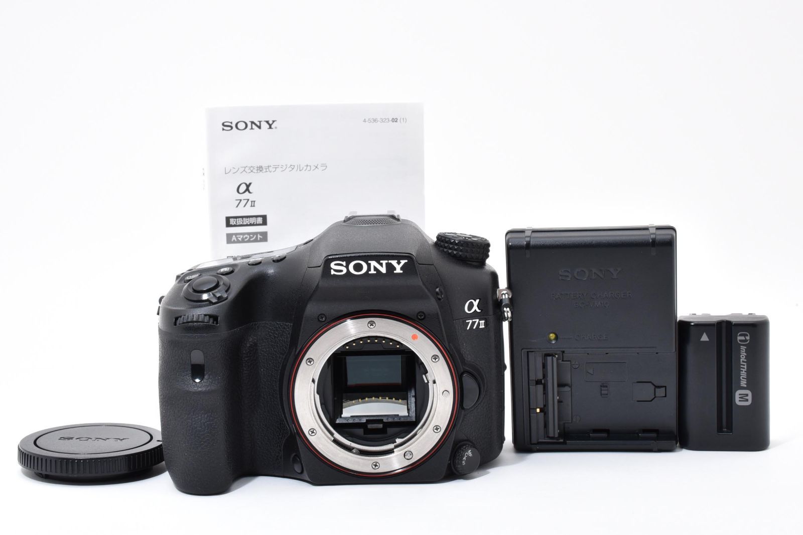 ★良品★ ソニー SONY α77II ボディ ILCA-77M2 《説明書・バッテリー・充電器付！》★完動品★ #A604012