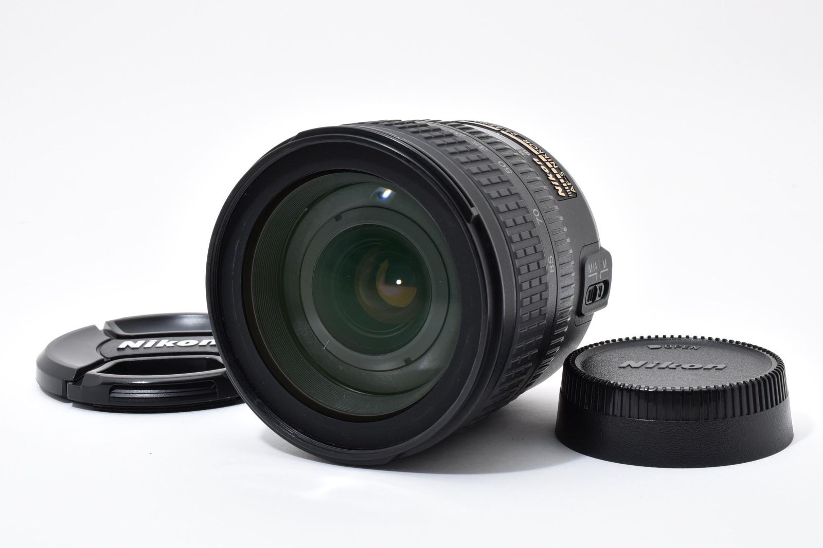 ★外観極上★ ニコン Nikon AF-S 24-85mm F3.5-4.5 G 《前後キャップ付！》★完動品★ #A604014