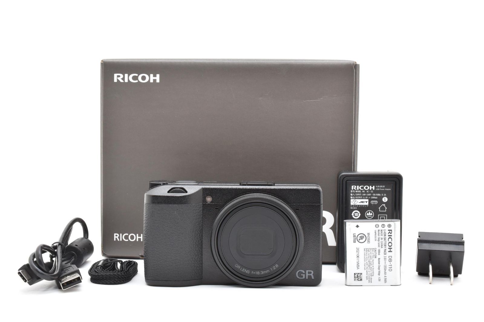 ☆新品級☆ リコー RICOH GR III 《ショット数765回！》☆完動品