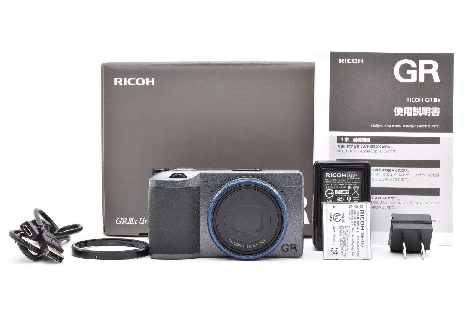 ☆新品級☆ リコー RICOH GR IIIx Urban Edition 《ショット数1817回 