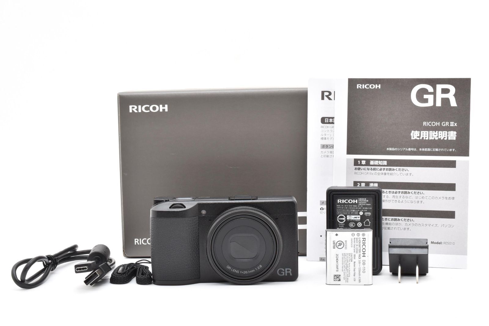 ☆新品級☆ リコー RICOH GR IIIx HDF 《ショット数2866回・元箱付